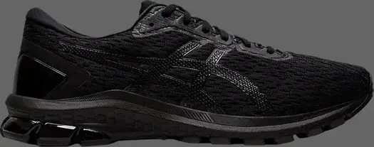 Кроссовки gt 1000 9 extra wide 'black' Asics, черный