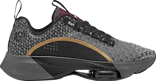 Кроссовки Paris Saint-Germain x Jordan Air Zoom Renegade Black Bordeaux, черный