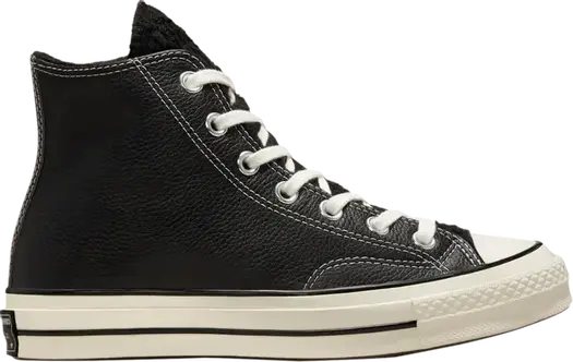 Кроссовки Converse Chuck 70 High Cozy Utility - Black, черный