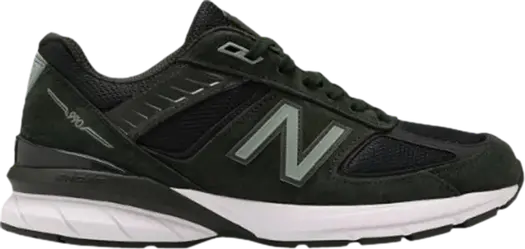 Кроссовки New Balance 990v5 Made in USA 'Evergreen', зеленый