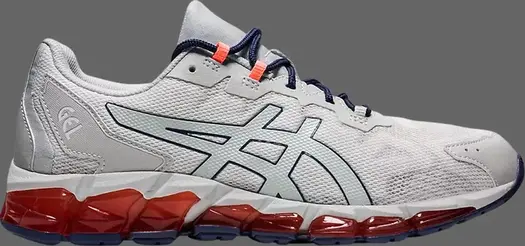 Кроссовки gel quantum 360 6 'glacier grey red' Asics, серый