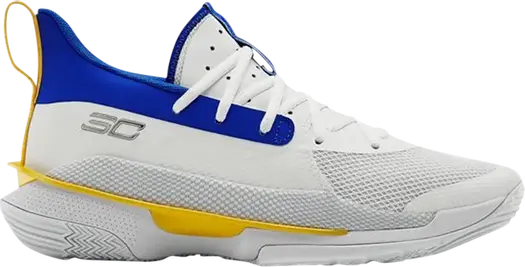 Кроссовки Under Armour Curry 7 Dub Nation, белый