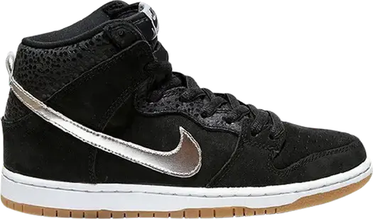 Кроссовки Nike Dunk High SB Prm Somp 'Nigel Sylvester', черный