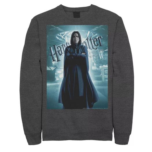 Мужской флисовый пуловер с рисунком Принца-полукровки Снейпа Harry Potter