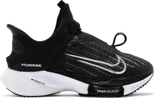 Кроссовки Nike Air Zoom Tempo NEXT% Flyease 'Black White', черный