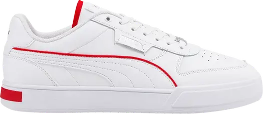 Кроссовки Puma Caven Dime White High Risk Red, белый