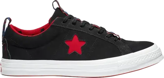 Кроссовки Converse Hello Kitty x One Star Low Top Black, черный
