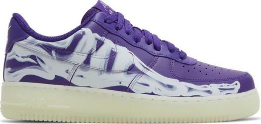 Кроссовки Nike Air Force 1 Low 'Purple Skeleton', фиолетовый