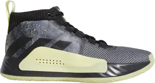 Кроссовки Adidas Dame 5 'Light Yellow', серый