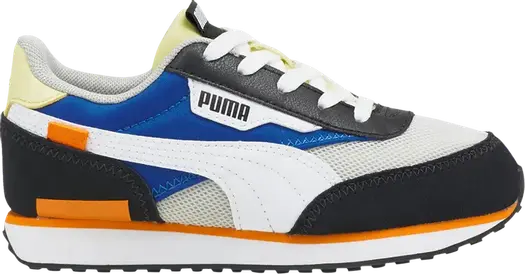 Кроссовки Puma Future Rider Splash Little Kid Grey Violet Victoria Blue, серый