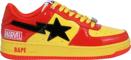 Кроссовки Marvel x Bapesta Iron Man, синий