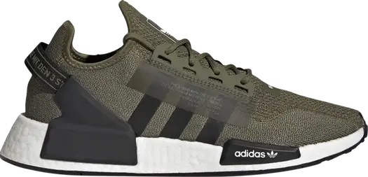 Кроссовки Adidas NMD_R1 V2 'Focus Olive', зеленый
