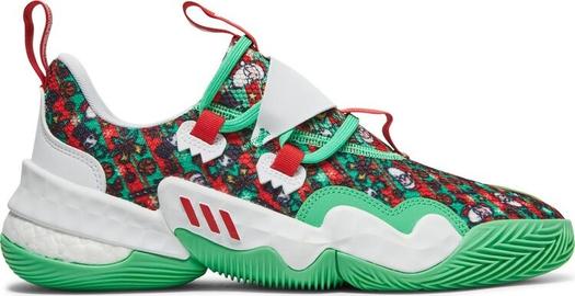 Кроссовки Adidas Trae Young 1 'Christmas', зеленый