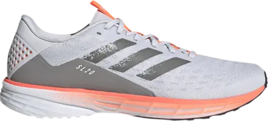 Кроссовки Adidas SL20 'Dash Dove Grey', серый