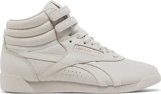 Кроссовки cardi b x wmns freestyle high 'moonstone boulder grey' Reebok, серый