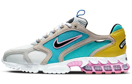 Кроссовки Nike Air Zoom Spiridon Cage 2, бирюзовый/желтый
