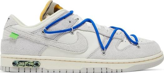 Кроссовки Nike Off-White x Dunk Low 'Lot 32 of 50', белый
