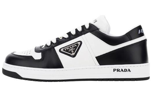 Кроссовки Prada Downtown Skateboarding, белый/черный