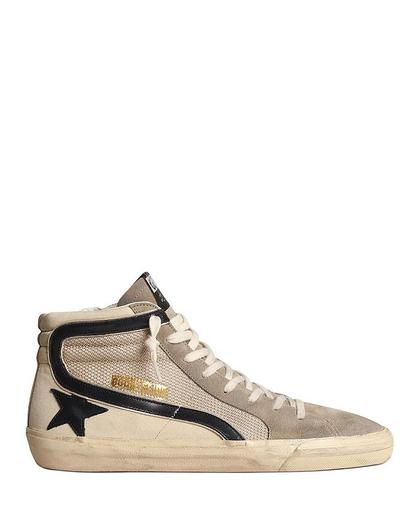 Мужские высокие кроссовки со шнуровкой Golden Goose