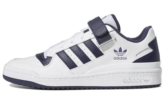 Adidas Originals Forum Low Белый Темно-синий