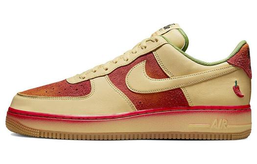 Кроссовки Nike Air Force 1 Low '07, желтый/красный