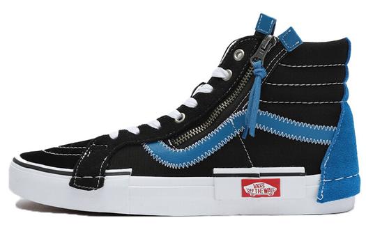 Кроссовки Sk8 Vans-Hi Reissue Ca 'Black Myconos Blue'