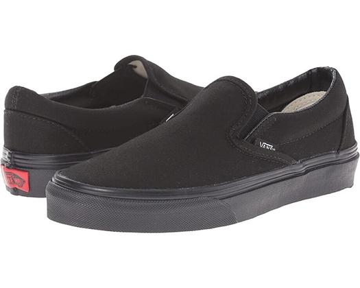 Слипоны мужские классические Vans, черный