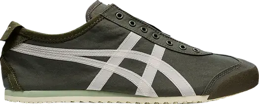 Кроссовки Onitsuka Tiger Mexico 66 Slip-On Mantle Green Birch, зеленый