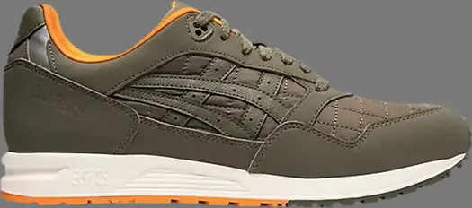 Кроссовки gel saga 'mantle green' Asics, зеленый