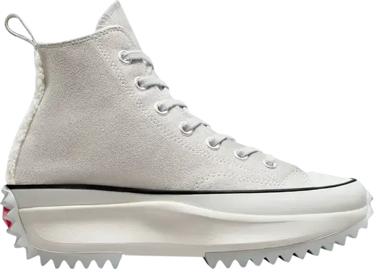 Кроссовки Converse Run Star Hike High Sherpa Trim, кремовый