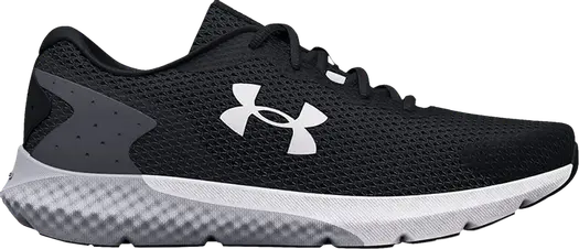Кроссовки Under Armour Charged Rogue 3 4E Wide Black Mod Grey, черный
