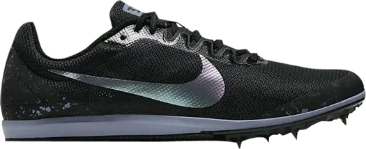 Кроссовки Nike Zoom Rival D 10 'Black Stellar Indigo', черный