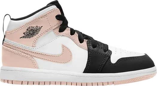 Кроссовки Air Jordan 1 Mid PS Crimson Tint, белый