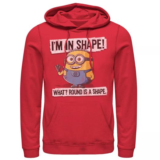 Мужской пуловер с капюшоном Despicable Me Minions Round в форме боба Licensed Character