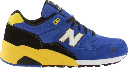 Кроссовки New Balance 580 'Blue Yellow', синий