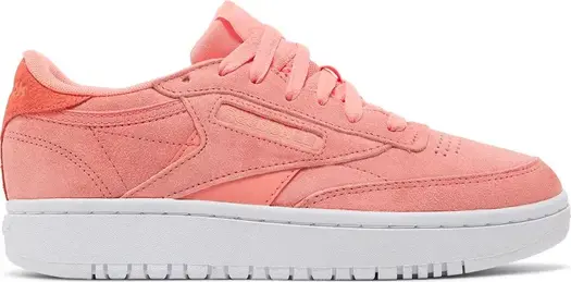 Кроссовки wmns club c double 'twisted coral' Reebok, апельсин