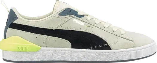 Кроссовки Puma Suede Bloc Ivory Glow, кремовый