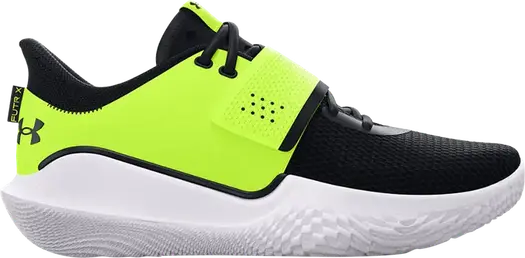 Кроссовки Under Armour Flow FUTR X High-Vis Yellow Black, желтый