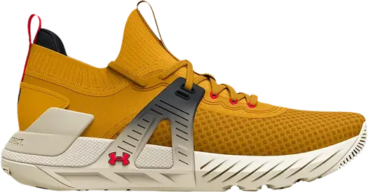 Кроссовки Under Armour Project Rock 4 Heritage, золотой