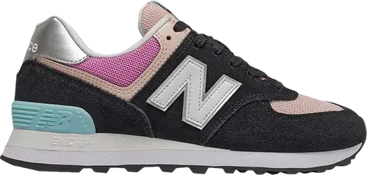 Кроссовки New Balance Wmns 574 'Black Madder Rose', черный