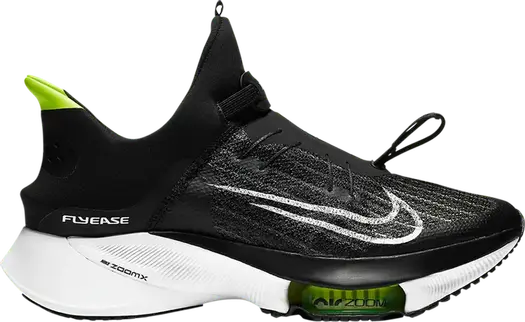Кроссовки Nike Air Zoom Tempo NEXT% Flyease 'Black Volt', черный