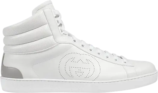 Кроссовки Gucci Ace High White, белые