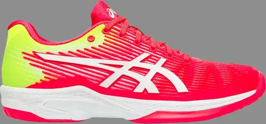 Кроссовки wmns solution speed 'laser pink' Asics, розовый