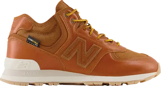 Кроссовки высокие New Balance 574, оранжевый