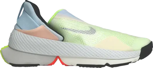 Кроссовки Nike GO FlyEase 'Volt Celestine Blue', белый