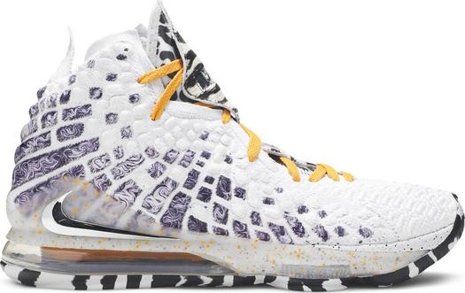 Кроссовки Nike NBA 2K20 x LeBron 17 'Bron 2K Playoffs' Gamer Exclusive, белый