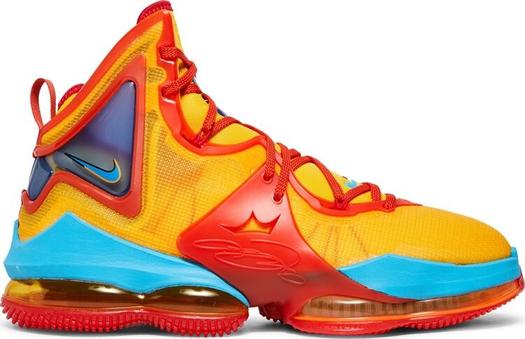 Кроссовки Nike Space Jam x LeBron 19 EP 'Tune Squad', оранжевый
