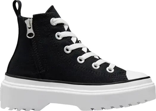 Кроссовки Converse Chuck Taylor All Star Lugged Lift Platform High PS Black White, черный
