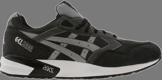 Кроссовки bait x gel saga premium 'black ring' Asics, черный