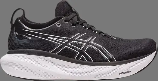Кроссовки wmns gel nimbus 25 'black pure silver' Asics, черный